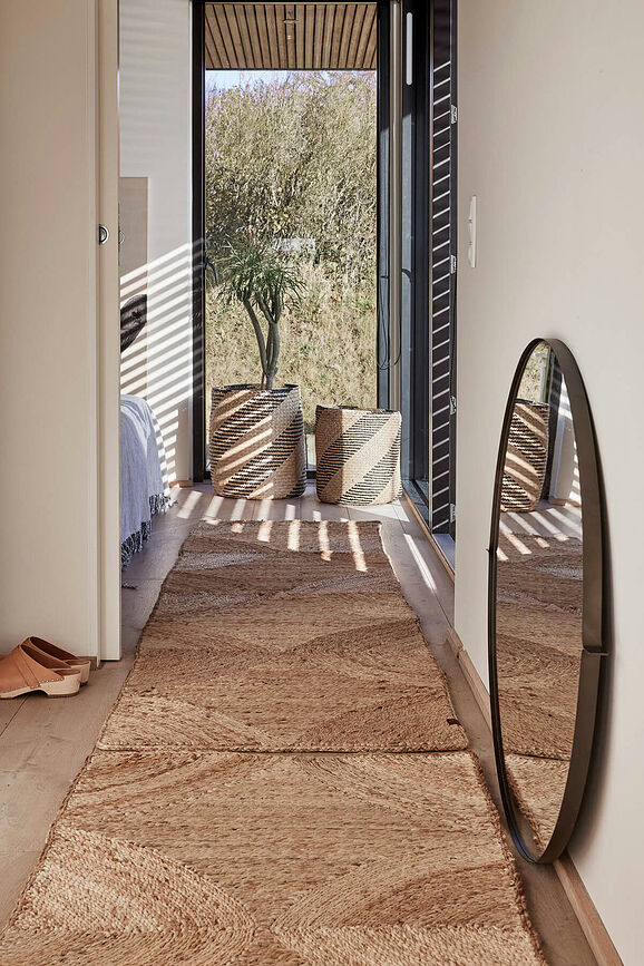 Vasa Tapis de Couloir 70 x 270 cm, en jute