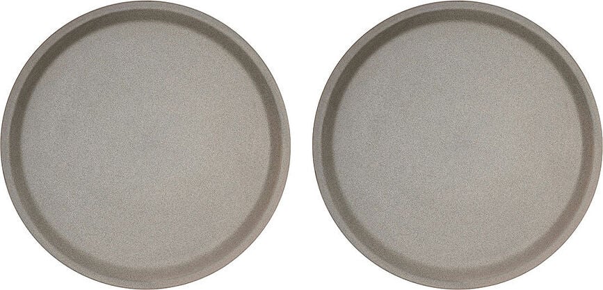 Yuka Πιάτα Φαγητού, 27 cm, γκρι, 2 τμχ