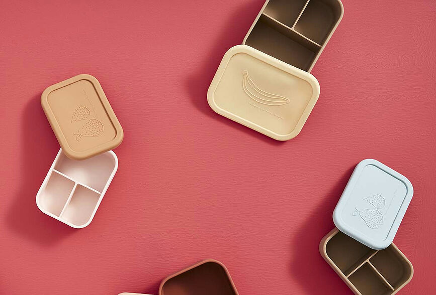 Yummy Boîte à Déjeuner pour enfant compartimentée, 1,3 L