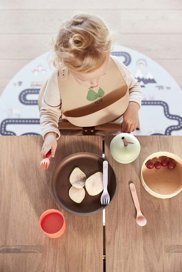 Yummy Slinčeki s džepićem smeđi žuti 2 kom.