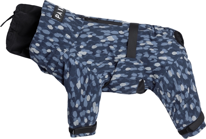 Chaqueta Impermeable para Perro Paikka Winter, 60 cm, azul