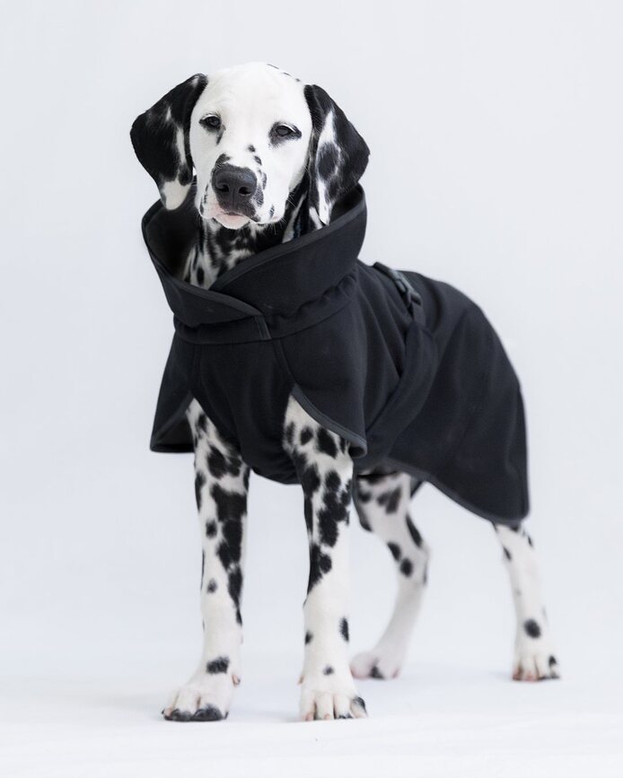 Chaqueta para Perro Softshell Paikka Recovery, 70 cm, negra
