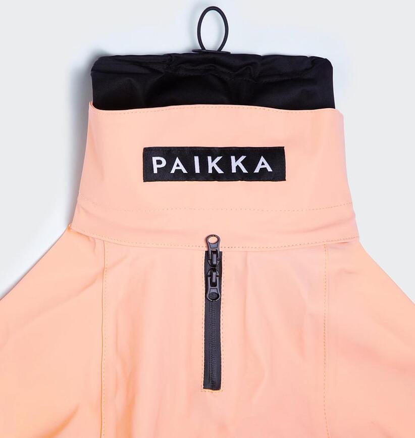 Дощовик для собаки Reflective Raincoat 55 см, персиковий