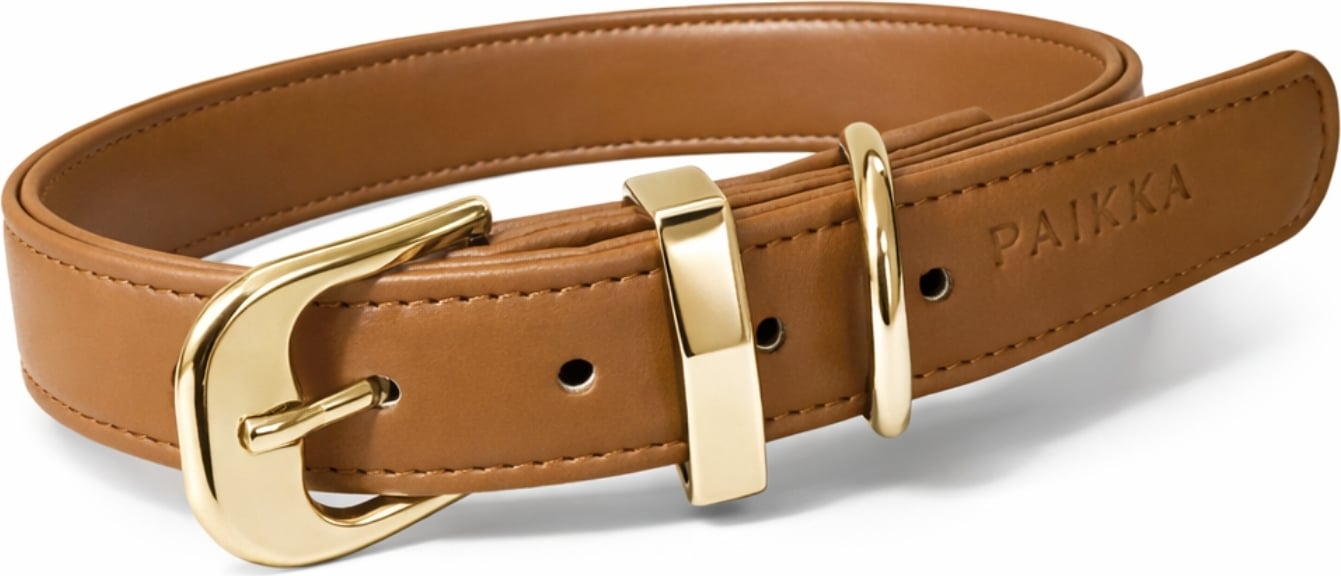 Lignify Hundehalsband M, braun