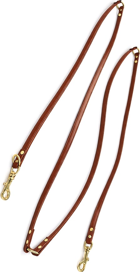 Lignify Nastavljiv povodec za pse, 1,5 x 300 cm, rjav