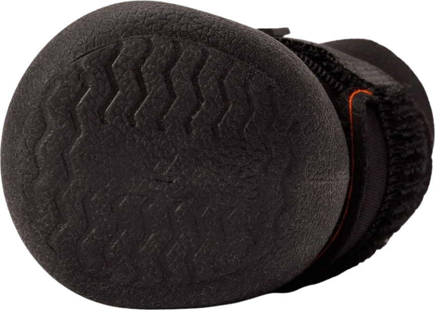 Paikka Chaussures pour Chien 6,5 cm, noires, Lot de 2