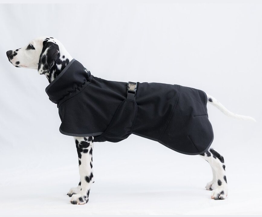 Paikka Jakna za psa Softshell regeneracijska crna 70 cm