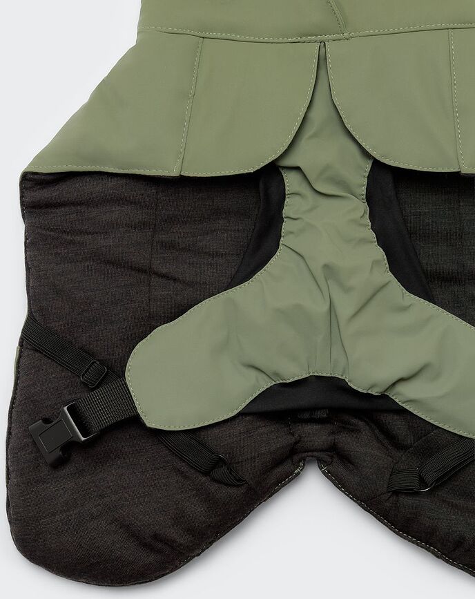 Paikka Visibility Winter Wool Jakna za Psa zimska reflektirajuća 70 cm zelena