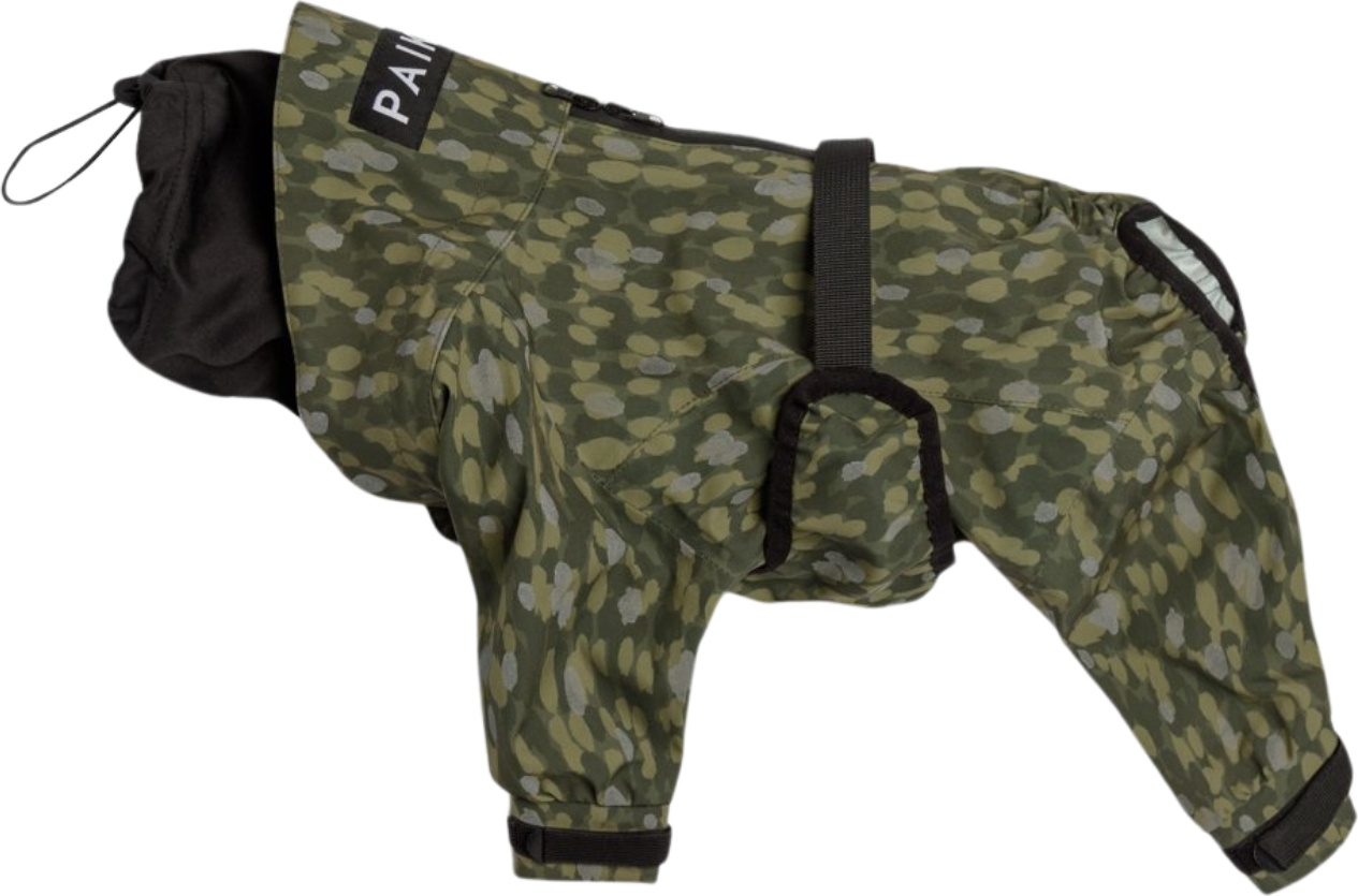 Tierbekleidung Paikka Regenjacke Für Hunde 65 Cm, Grün
