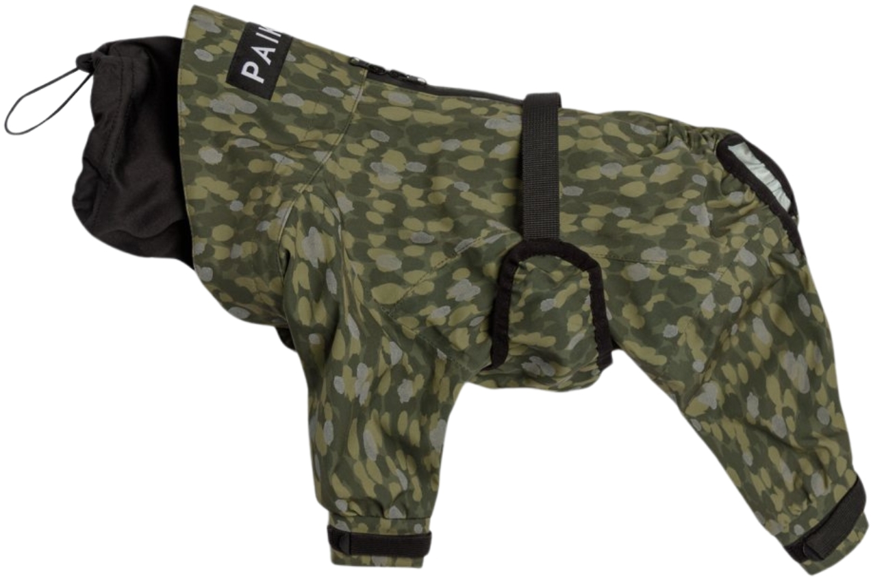 Paikka Regenjacke für Hunde 70 cm, grün