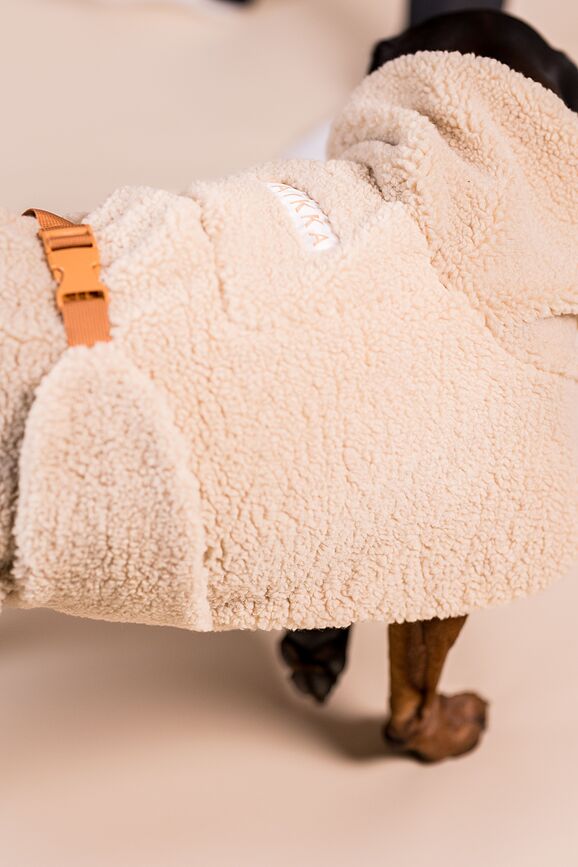 Paikka Sweat-shirt pour Chien Sherpa, 35 cm, taupe