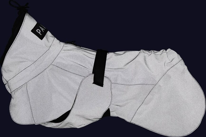 Paikka Visibility Αδιάβροχο για Σκύλο, 45 εκ., μαύρο