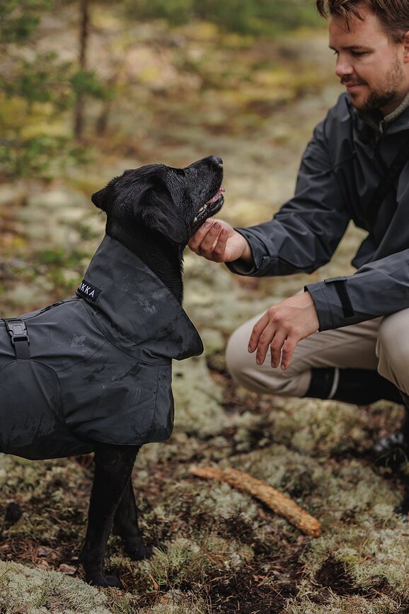 Paikka Visibility Imperméable pour Chien, 45 cm, noir