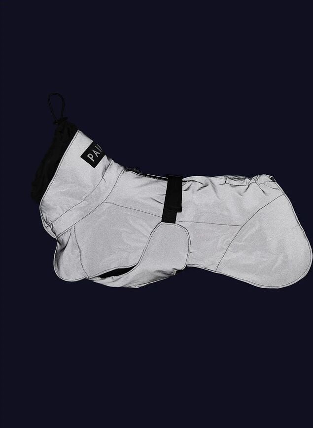 Paikka Visibility Winter Manteau pour chien, 45 cm, noir