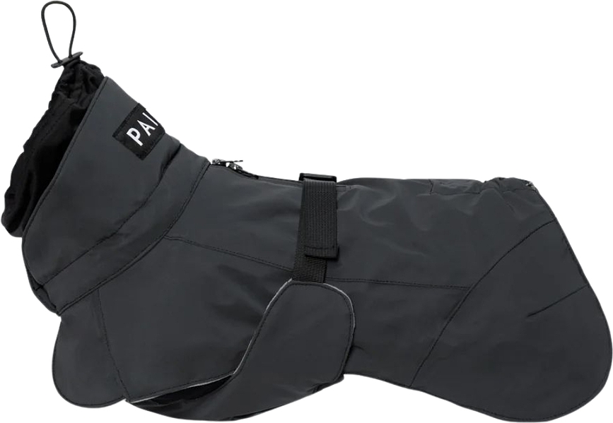 Paikka Visibility Winter Μπουφάν Σκύλου, 50 cm, μαύρο