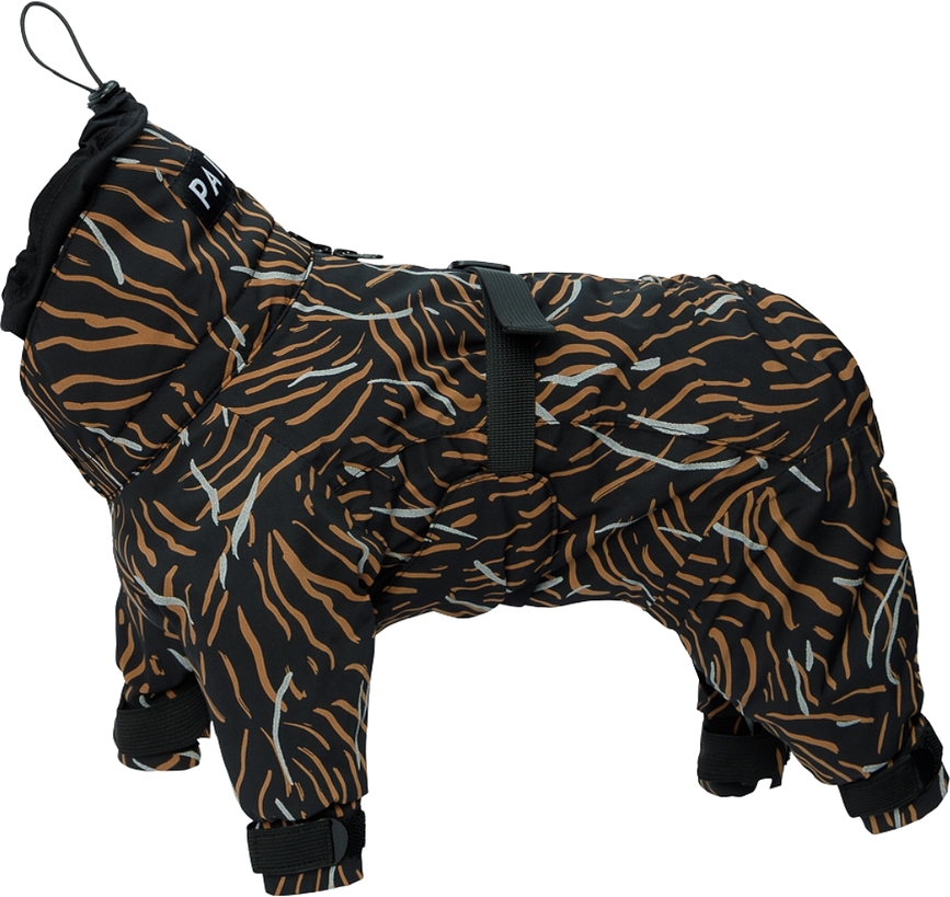 Paikka Winter Pasji dežni plašč, 60 cm, koralen