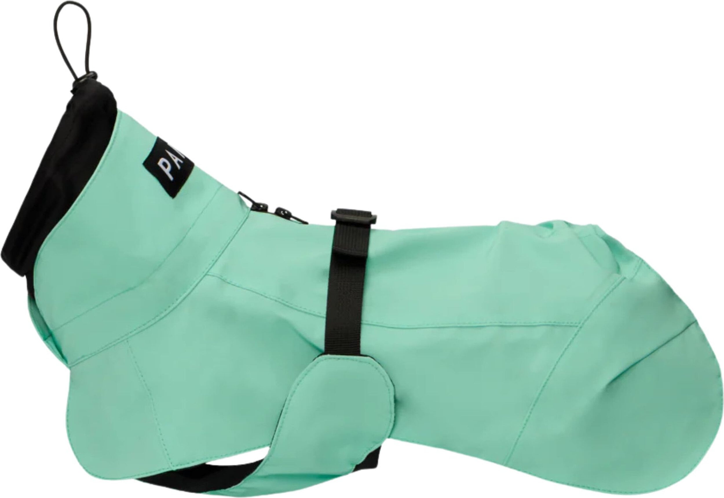 Visibility Raincoat Lite Regenmantel für Hunde 30 cm, Meeresblau