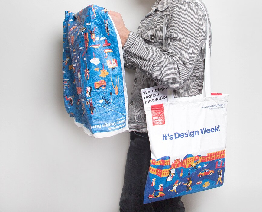 Crumpled City Carte, Brera Design District