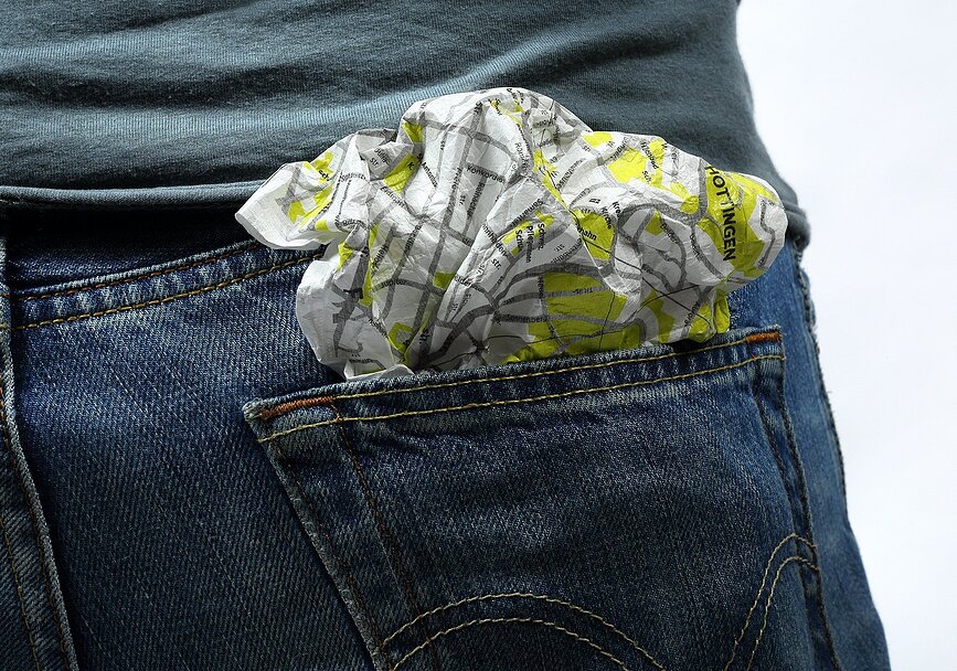 Crumpled City Karta London