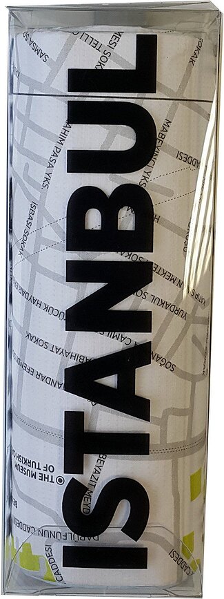 Crumpled City Zemljevid Istanbul