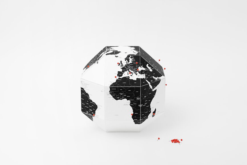 DearWorld Globe Υδρόγειος Σφαίρα, S