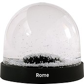 Dekoracja śnieżna kula City Icons Rome