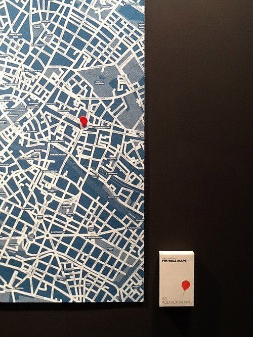 Pin World, Pin City Καρφίτσες, για διακόσμηση, 45 τμχ