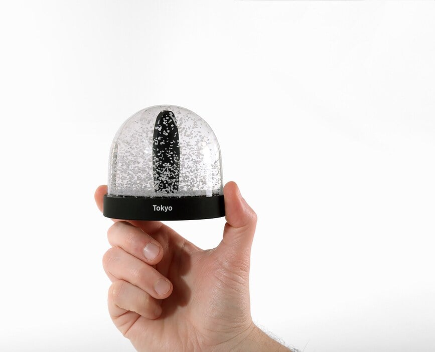 Bola de Nieve City Icons Rome, decorativa