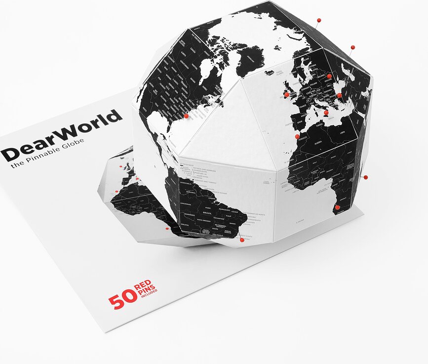 Globo DearWorld, tamaño S