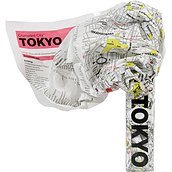Hartă Crumpled City Tokio
