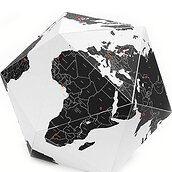 Here The Personal Globe Countries Decoration S