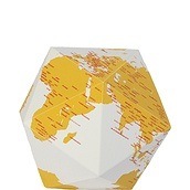 Here The Personal Globe Decoration S yellow