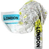 Mapa Crumpled City Londyn
