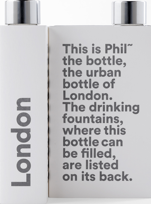 Phil London Wasserflasche