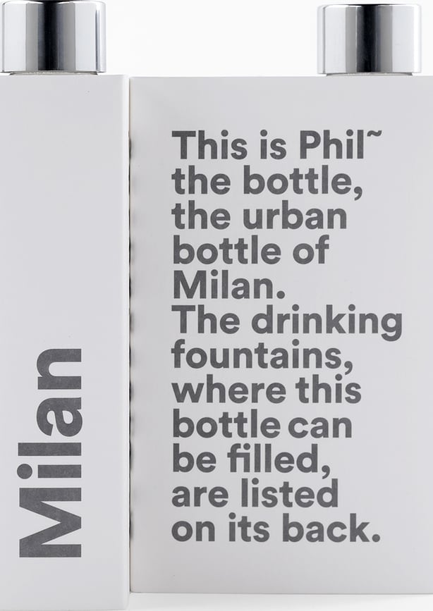 Phil Milan Wasserflasche