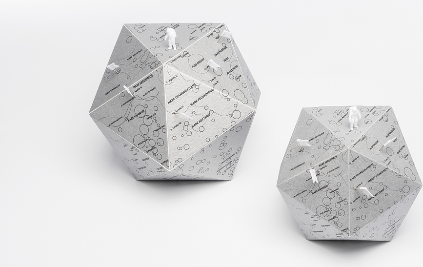 There The Moon Globe décoratif, M