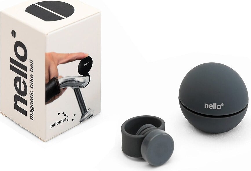 Timbre para Bicicleta Nello, blanco