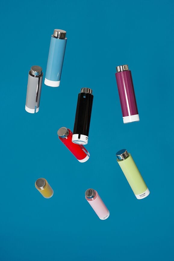 Botella para bebidas Pantone, 500 ml, naranja