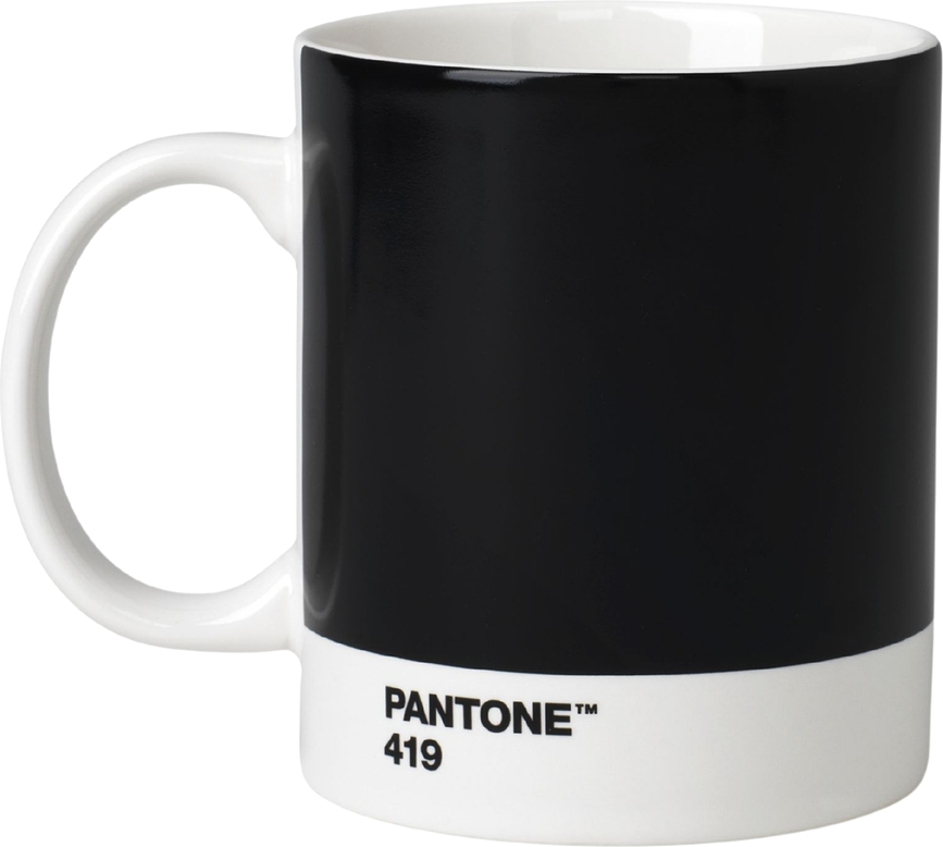 Чаша халба Pantone 385 мл черна