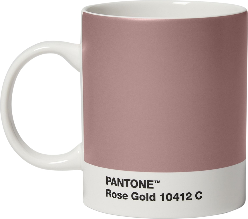 Чаша халба Pantone 385 мл розово злато