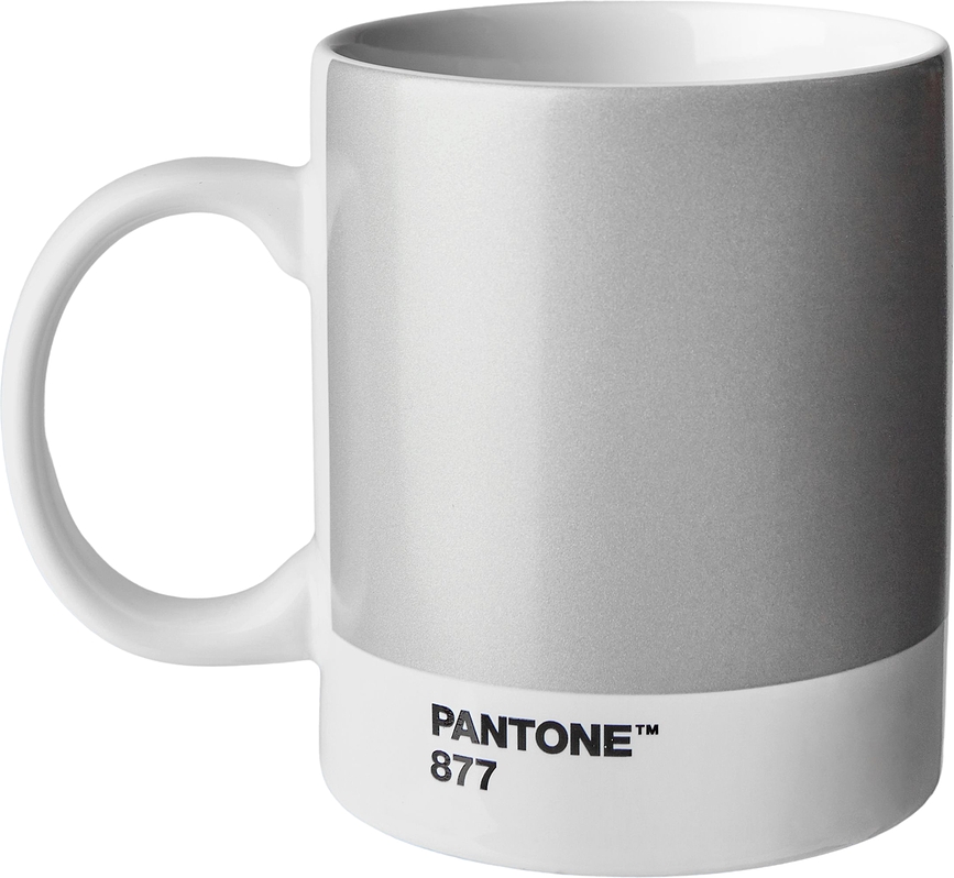 Hrnek Pantone 385 ml stříbrný