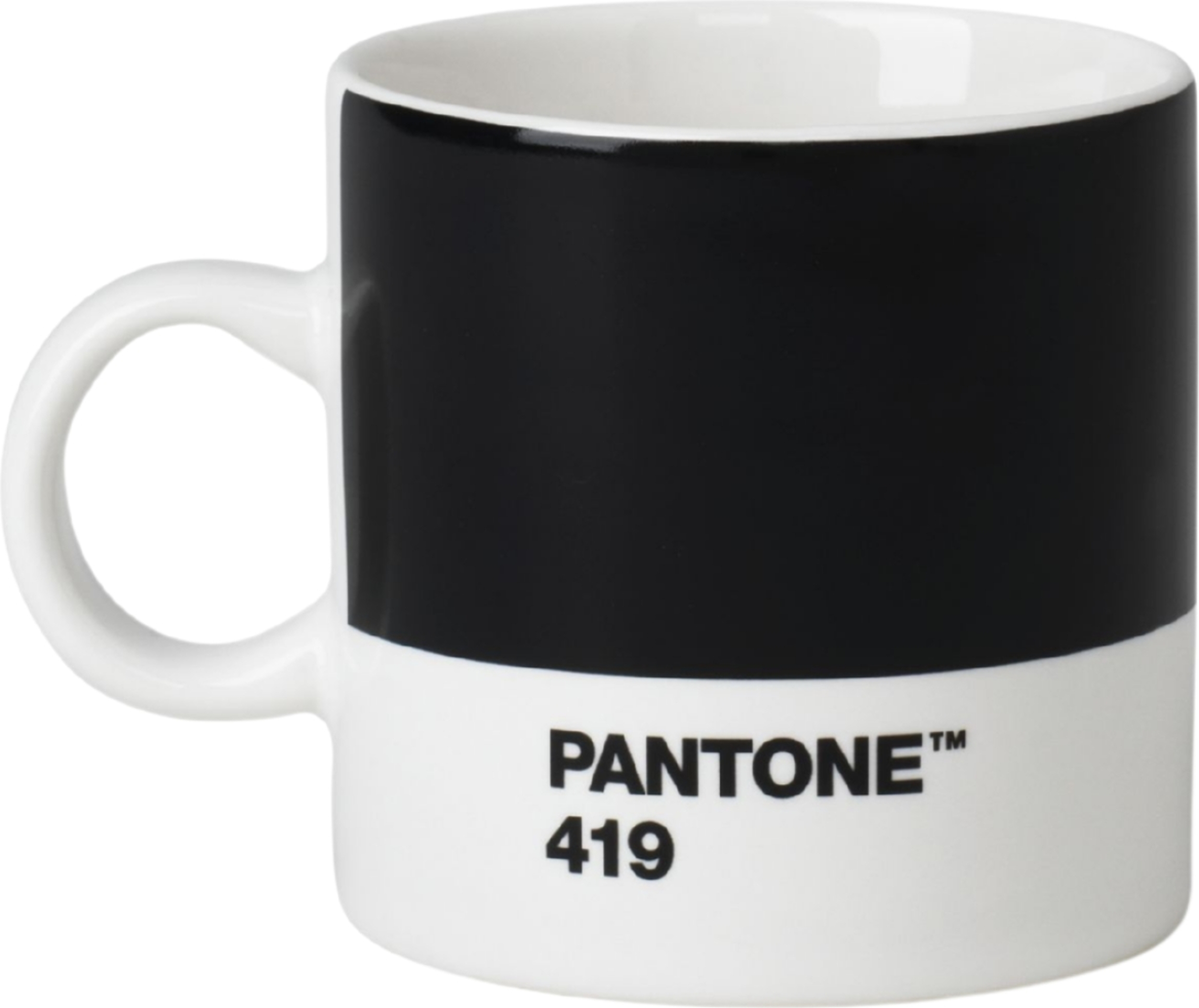 Pantone Espressotasse 120 ml schwarz