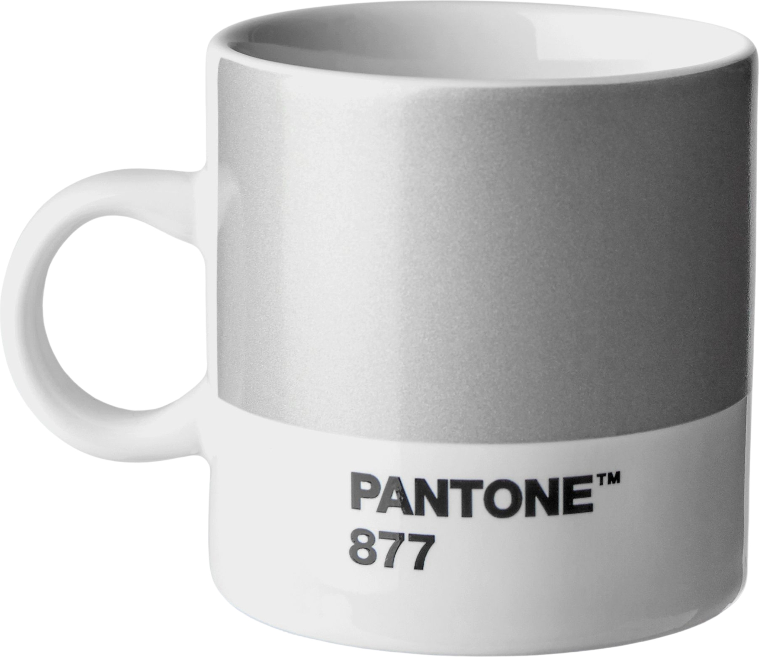 Pantone Espressotasse 120 ml silberfarben
