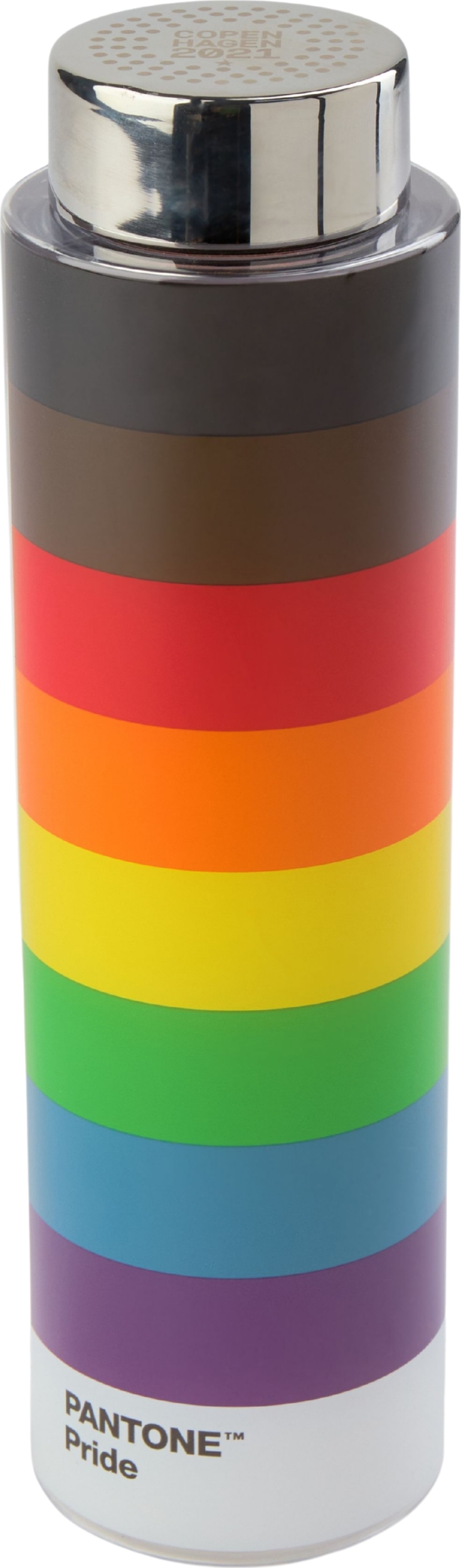 Pantone Getränkeflasche 500 ml Regenbogen