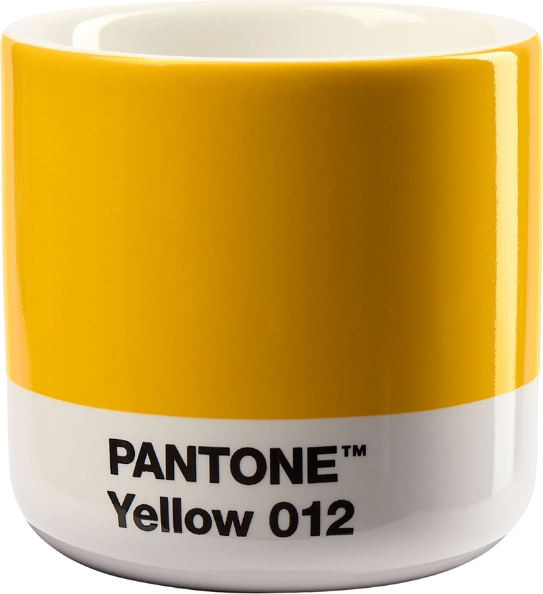 Pantone Κούπα, 100 ml, κίτρινη
