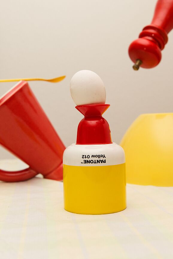 Pantone Κούπα Θερμός, 190 ml, κίτρινη