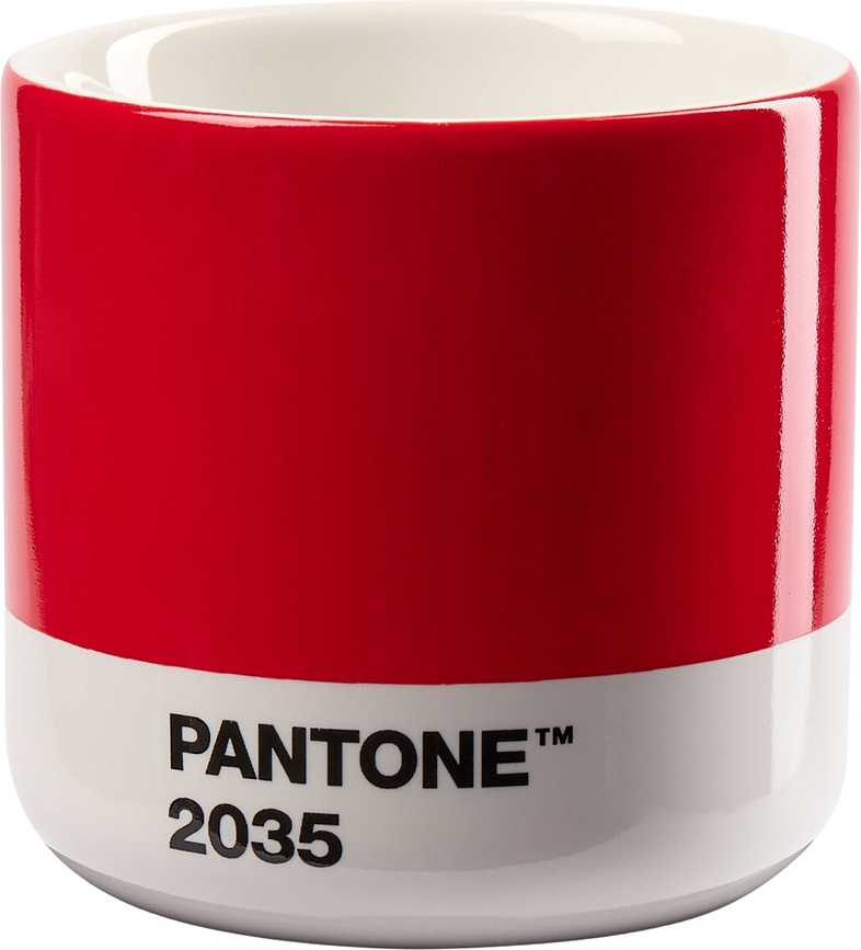 Pantone Šalica 100 ml crvena