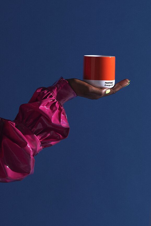 Pantone Termo Šalica 190 ml žuta