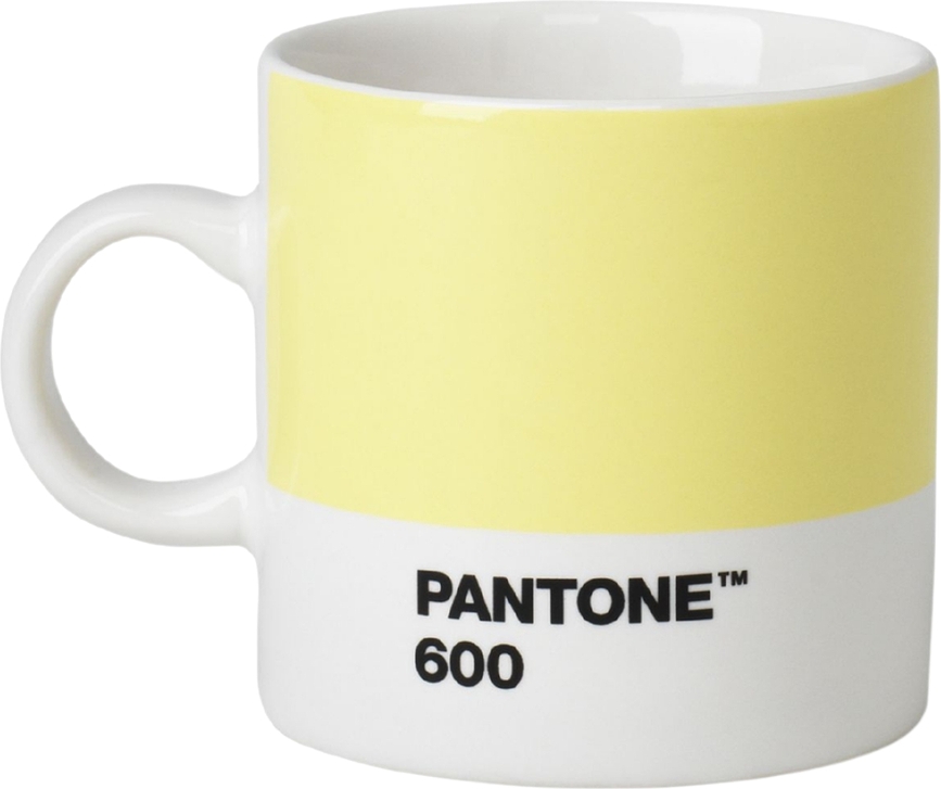 Pantone Šalica za espresso 120 ml svijetložuta