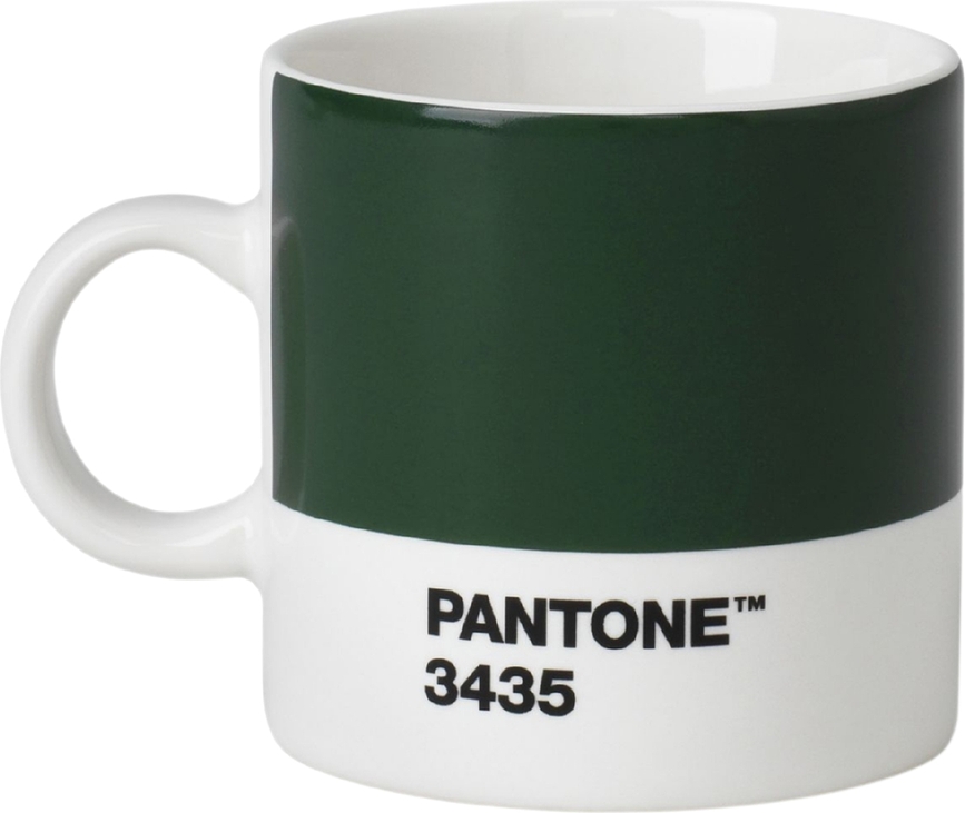Pantone Šalica za espresso 120 ml tamnozelena